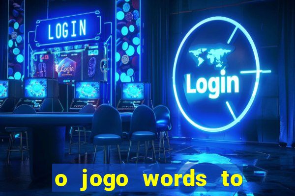 o jogo words to win paga mesmo